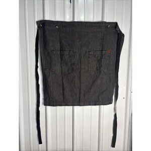 Hedley & Bennett Denim Bistro Apron Gray One Size
